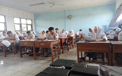 SMAN 1 Kibin Laksanakan Asesmen Sumatif Tengah Semester Tahun Pelajaran 2025/2026